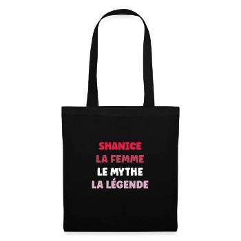 shanice la femme le mythe la légende - Sac en tissu - noir - Devant