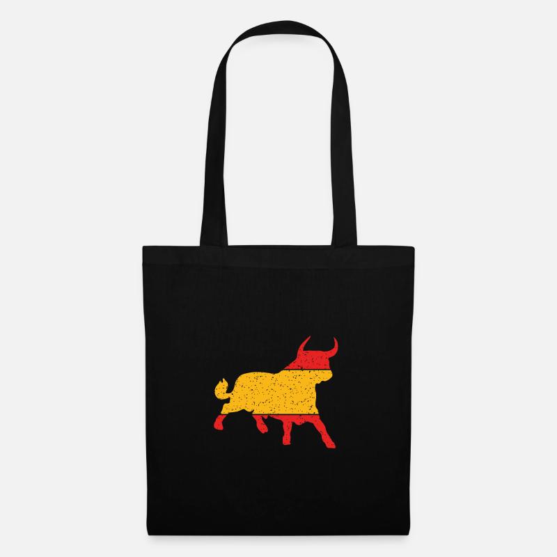 Stier, Bull, Toro | Spanischer Stier - Stoffbeutel - Schwarz
