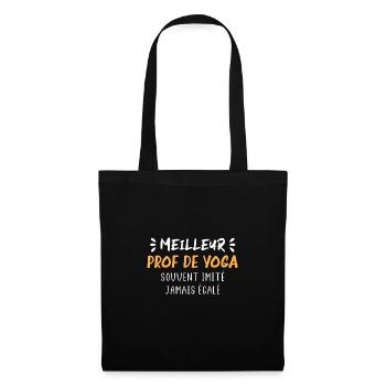 Souvent imité jamais égalé meilleur prof de yoga - Sac en tissu - noir - Devant