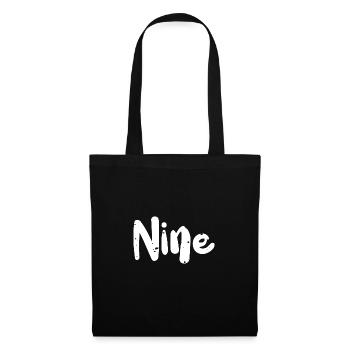Nine - Birthday - Tote Bag - black - Front