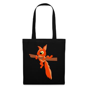 chipmunk - Tote Bag - black - Front