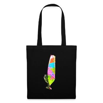 Bunter Windsurfer - Sac en tissu - noir - Devant