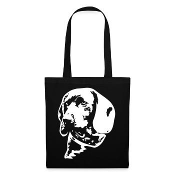 Bavarian Mountain Sweat Dog Head "Black Edition" - Tote Bag - black - Front