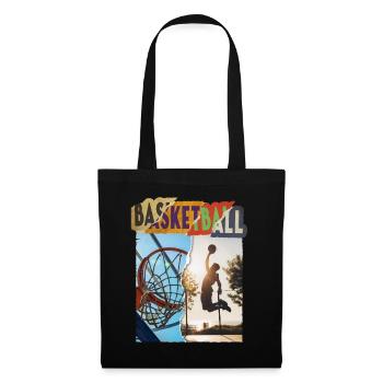 Basketball Basketball Player Dunking Sport Player - Tote Bag - black - Front