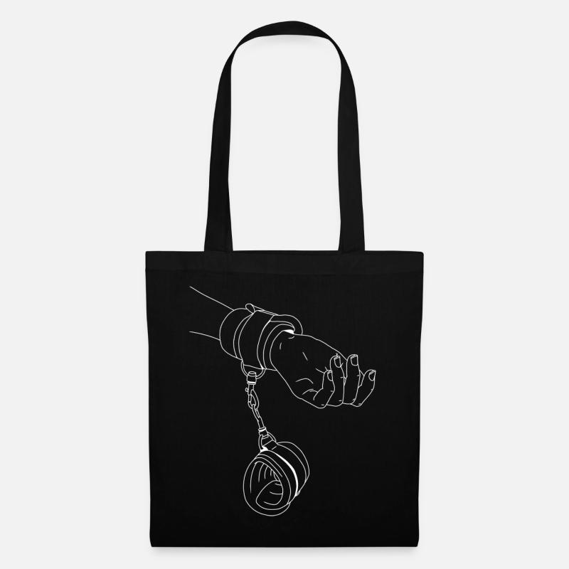 Cuffed Hand - Stoffbeutel - Schwarz