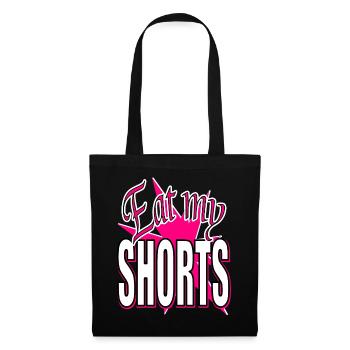 Eat My Shorts - Star in Pink - Sac en tissu - noir - Devant