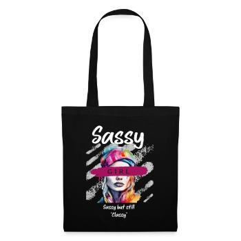 Sassy but still classy - Tote Bag - black - Front