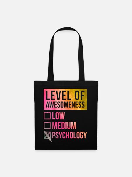 Psychology Psychology Psychology - Tote Bag - black