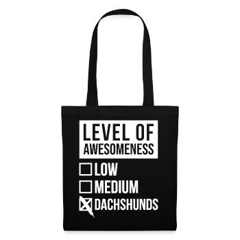 Dachshund - Tote Bag - black - Front