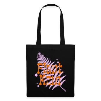 Plant Mama Stylish Print Motif - Tote Bag - black - Front