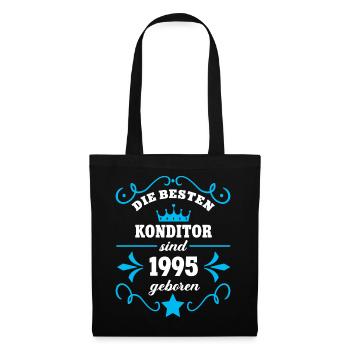 Pastry Chef Birthday Born 1995 Colleagues Born - Tote Bag - black - Front