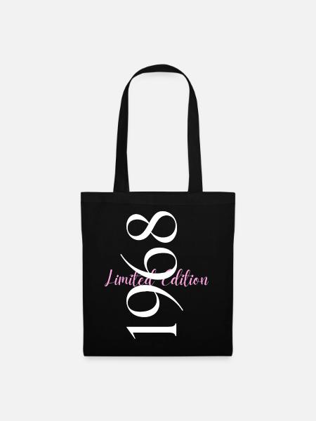 Limited Edition 1968 Anniversary 1968 Born in 1968 - Tote Bag - black