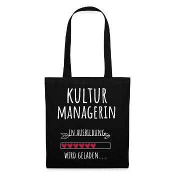 Cultural Manager Student Profession Education Culture - Tote Bag - black - Front
