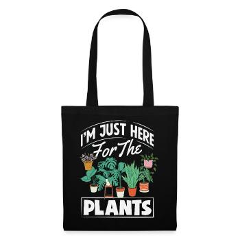 Garten- Und Pflanzenliebhaber Geschenke - Stoffbeutel - Schwarz - Vorne