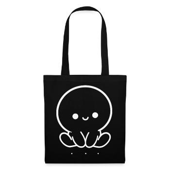 Chibi Ocean Buddy - Tote Bag - black - Front