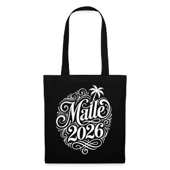 Malle 2026 Palm Tree Holidays Mallorca - Tote Bag - black - Front