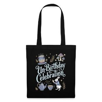 "Unbirthday" Teeparty Wunderland Geburtstag - Tote Bag - black - Front