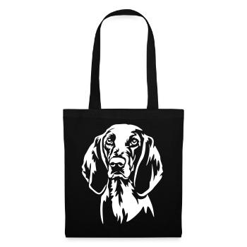 Porcelaine Head "Black Edition" - Tote Bag - black - Front