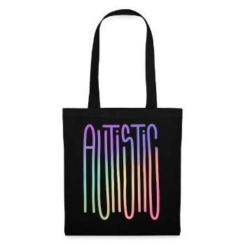 Flux du spectre autistique - Sac en tissu - noir - Devant