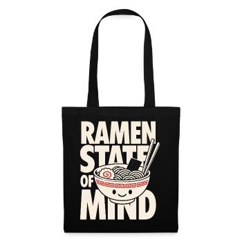 Ramen State of Mind Kawaii - Sac en tissu - noir - Devant