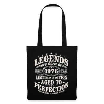1976 Vintage Vintage Birthday Gift Retro - Tote Bag - black - Front