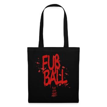 For Ball Graffiti: Play With Heart - Tote Bag - black - Front