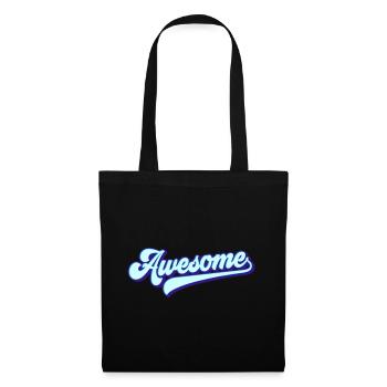 Awesome | Colors change - Tote Bag - black - Front