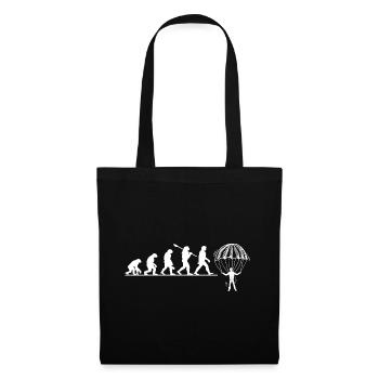 Evolution Parachute - Tote Bag - black - Front