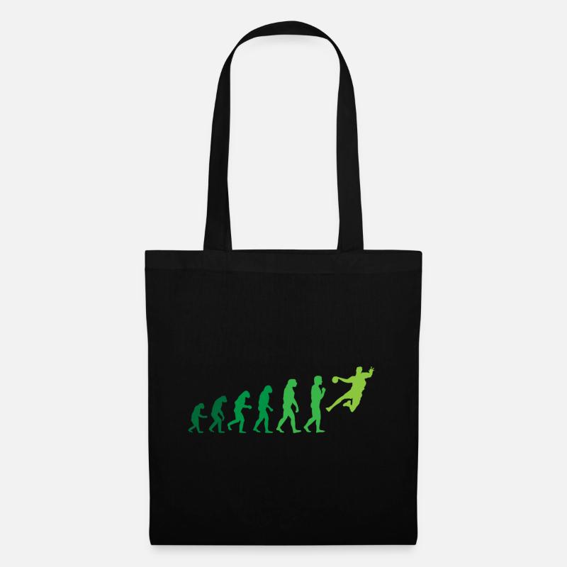 Mann Handball Trainer Hobby Sport Geschenk Spruch - Stoffbeutel - Schwarz