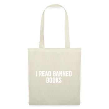I Read Banned Books - Sac en tissu - nature - Devant