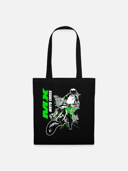 MotoCross - Supercross - MX - SX - FMX - Stoffbeutel - Schwarz