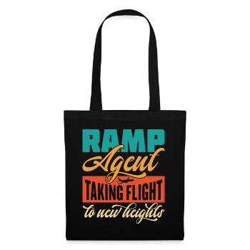 Ramp Agent Taking Flight To New Heights - Tote Bag - black - Front
