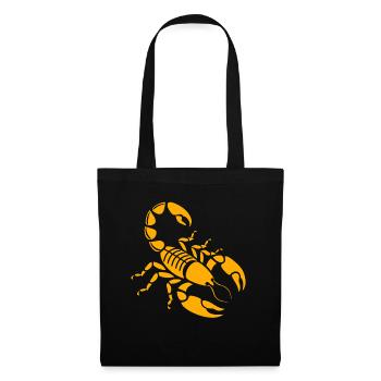 scorpion - Tote Bag - black - Front