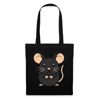 Rat - Tote Bag - black - Front