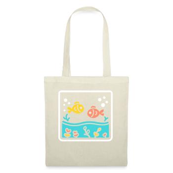 aquarium - Sac en tissu - nature - Devant