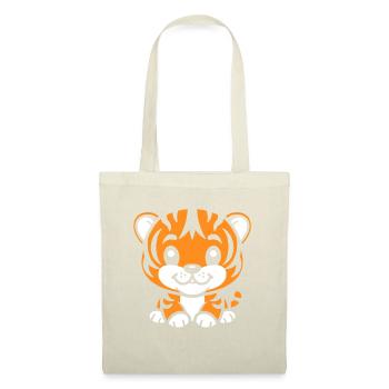Tiger - Stoffbeutel - Natur - Vorne