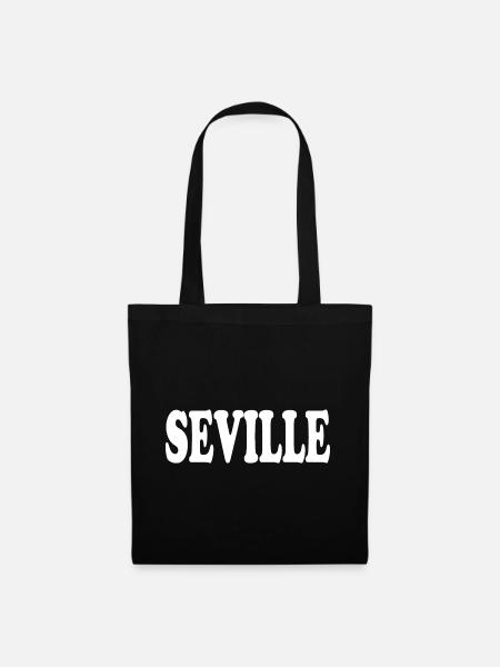 Séville - Sac en tissu - noir