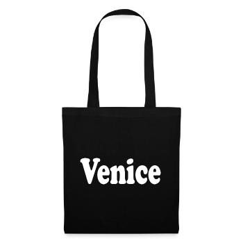 Venise - Sac en tissu - noir - Devant