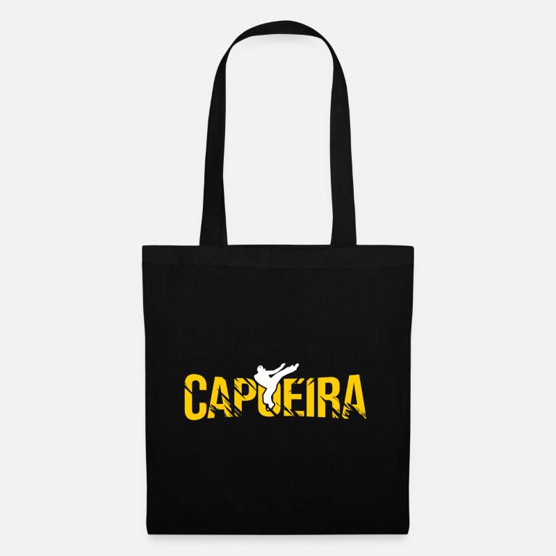 Capoeira - Stoffbeutel - Schwarz