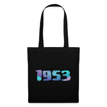 Cadeau Anniversaire 1953 Millésime 1953 Rétro 1953 - Sac en tissu - noir - Devant