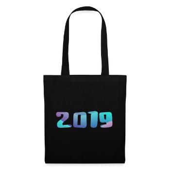 Birthday Gift 2019 Vintage 2019 Retro 2019 - Tote Bag - black - Front