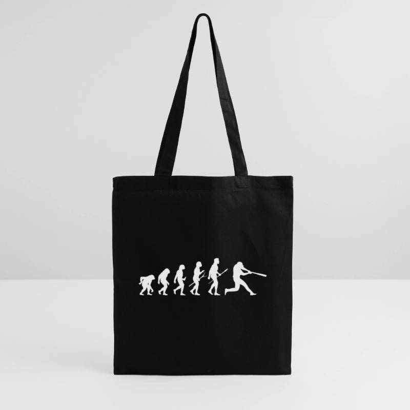 baseballplayer evolution Tote Bag