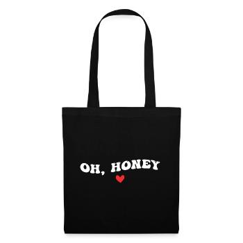Oh, Honey - Tote Bag - black - Front