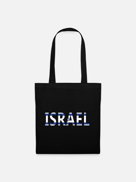 Solidarität Israel - Stand with israel - Support - Stoffbeutel - Schwarz