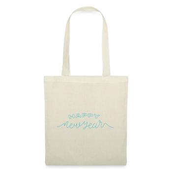 happy new year - Sac en tissu - nature - Devant