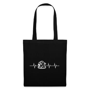 Heartbeat of the Mole - Beautiful Garden Edition - Stoffbeutel - Schwarz - Vorne