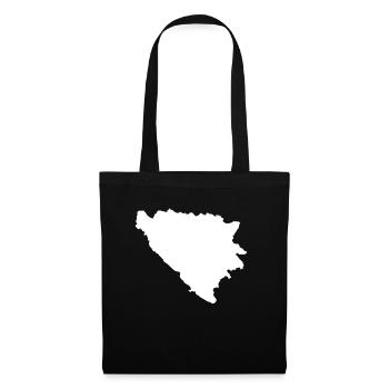 Bosnie-Herzégovine originale Idée cadeau - Sac en tissu - noir - Devant
