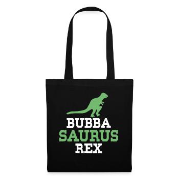 Bubba Saurus Rex - Stoffbeutel - Schwarz - Vorne