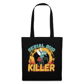Serial Bug Killer pour un technicien en lutte antiparasitaire - Sac en tissu - noir - Devant
