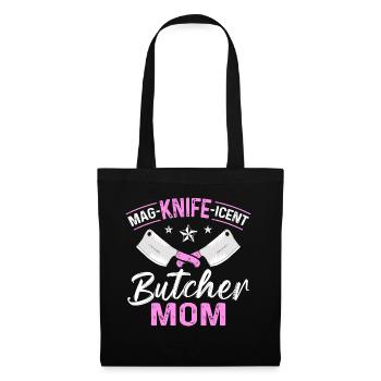 Butcher Butcher Butcher Butcher’s Gift - Sac en tissu - noir - Devant